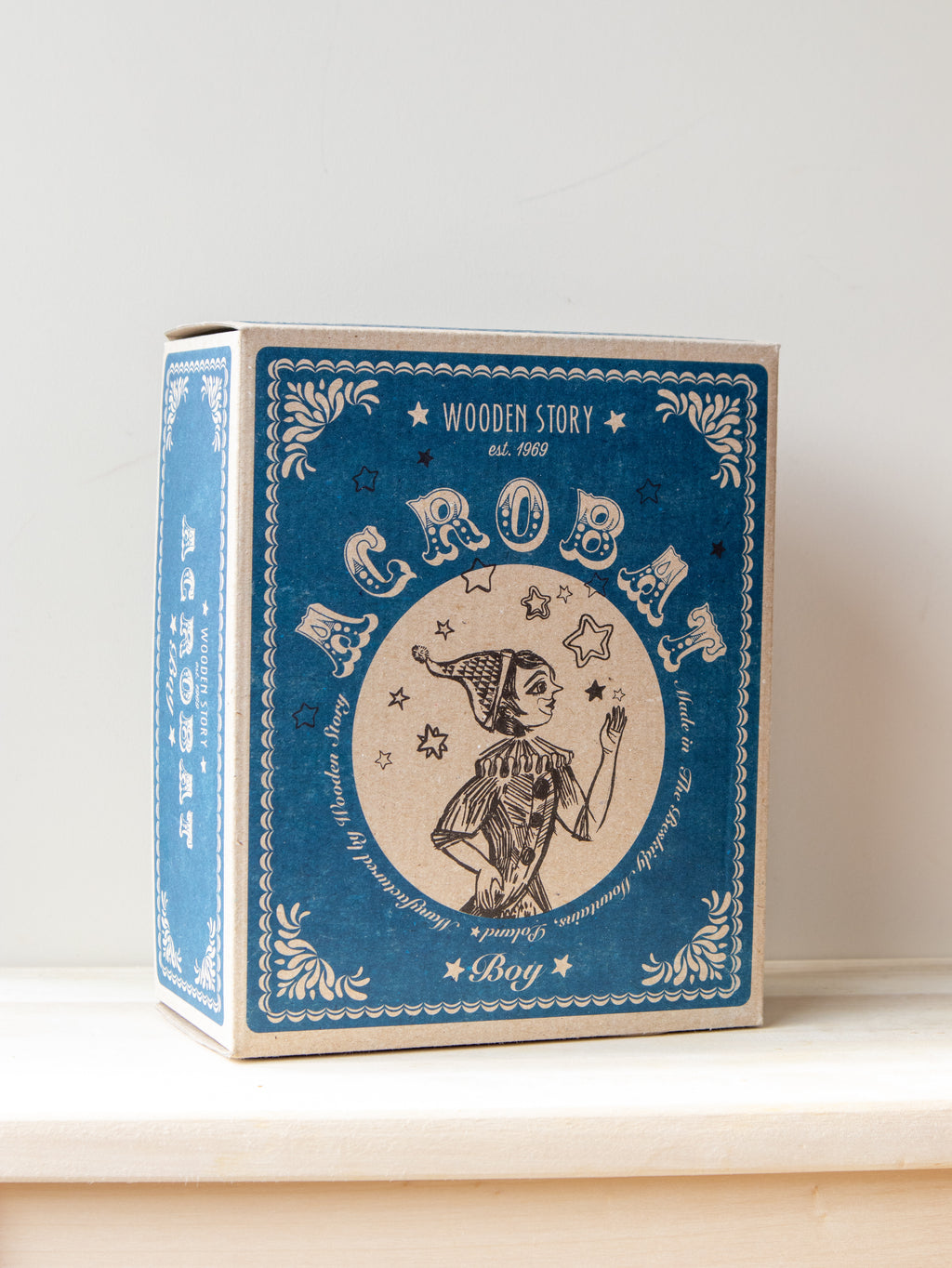 Akrobat gutt - Wooden Story
