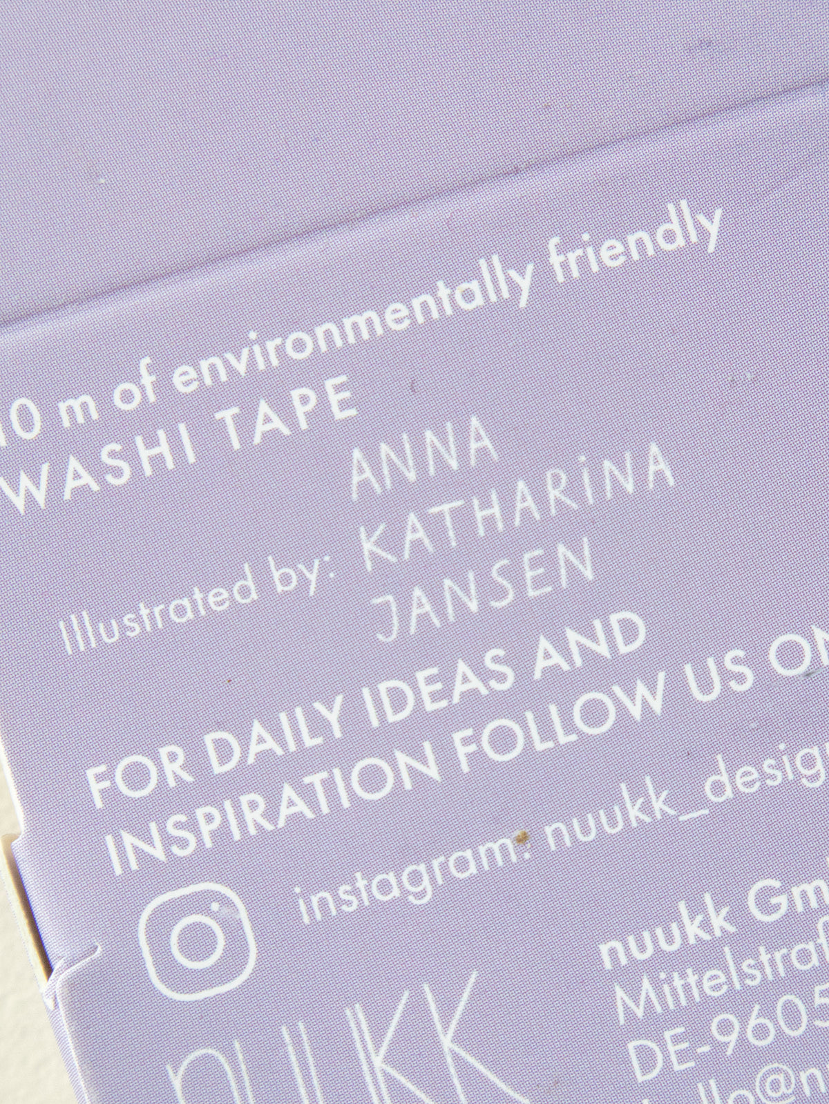 Washi tape «Dinosaurer» - Nuukk