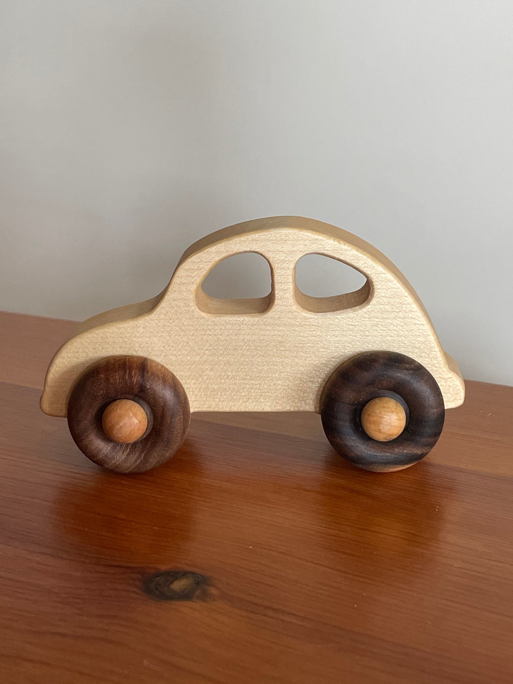 30s lekebil natur - Wooden Story