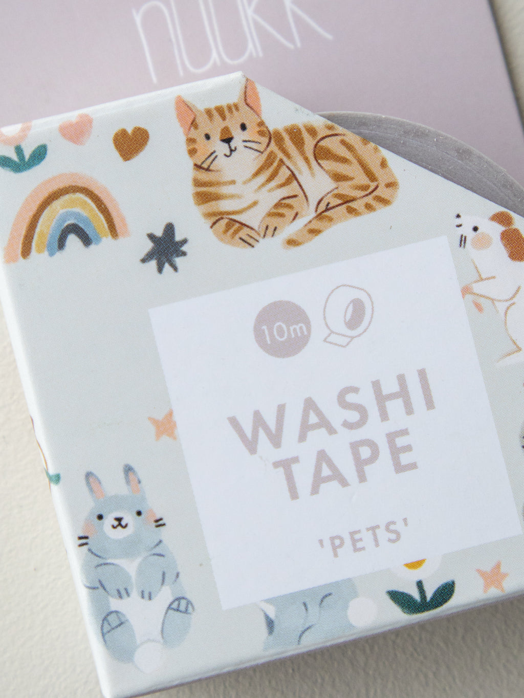 Washi tape «Kjæledyr» - Nuukk