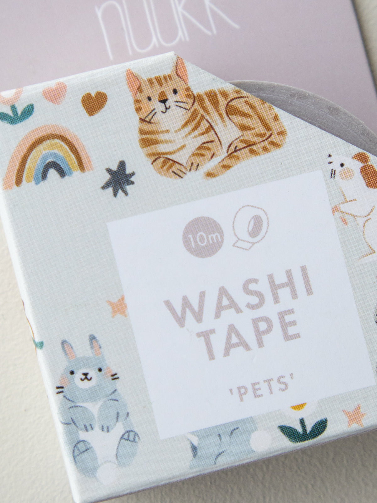 Washi tape «Kjæledyr» - Nuukk
