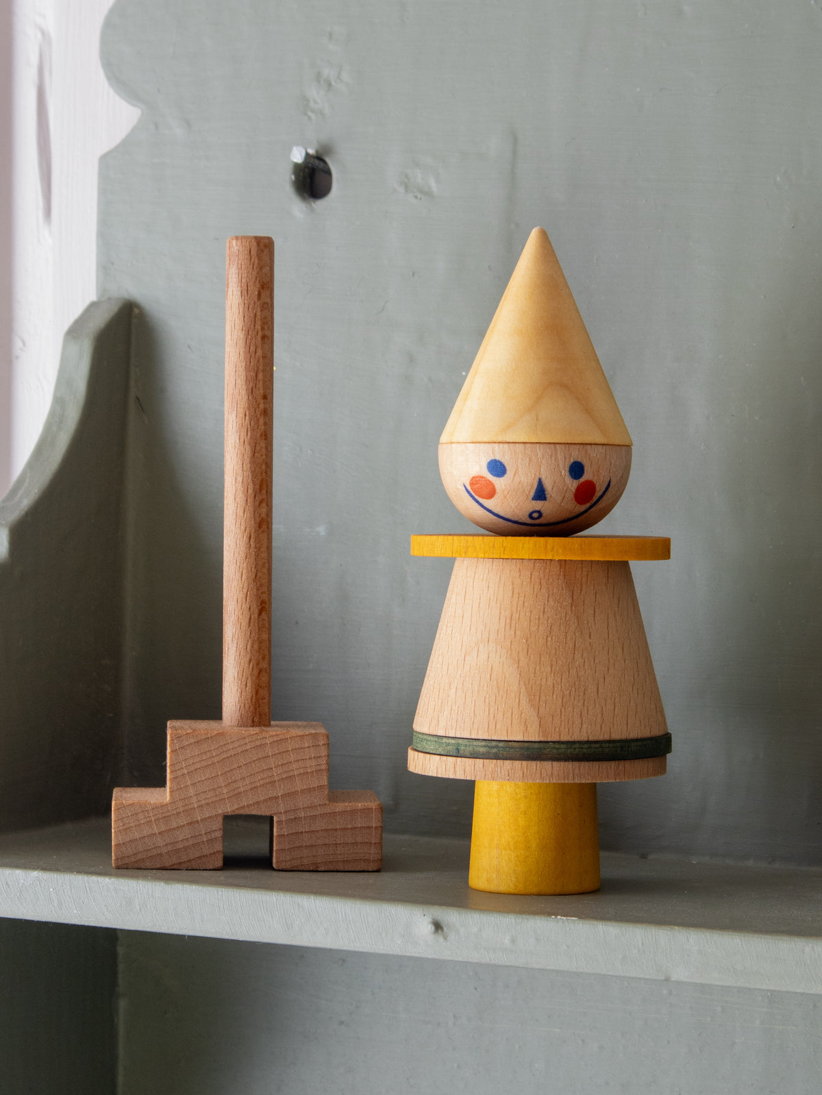 Stableleke gul - Wooden Story