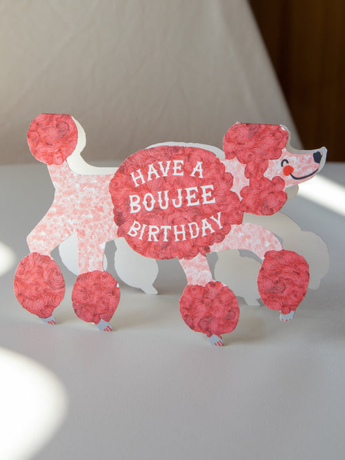 Boujee bursdagspuddel kort - Hadley