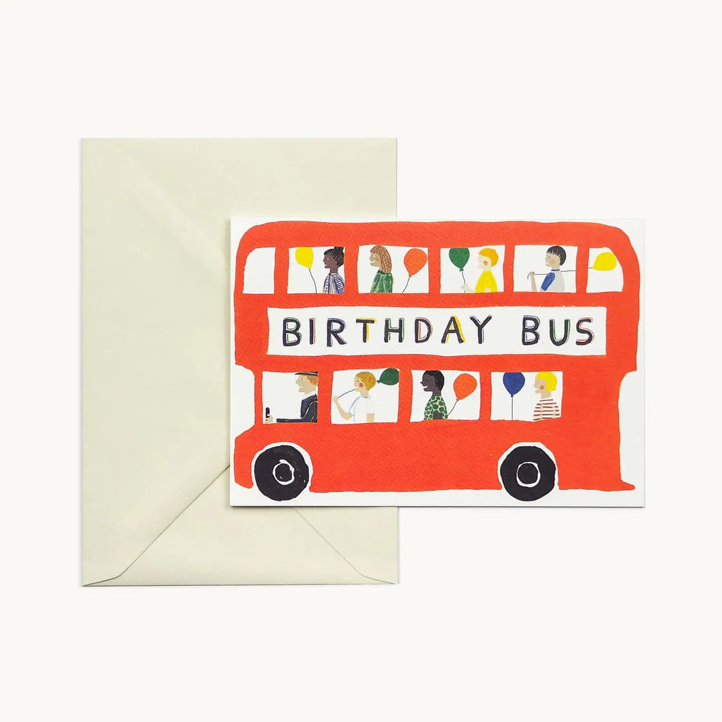 Bursdagsbuss kort - Hadley