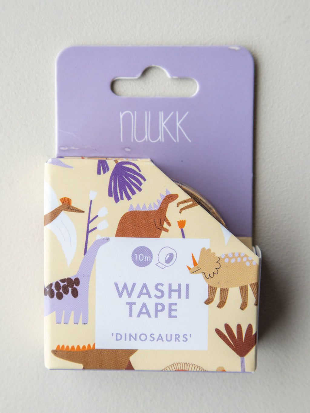 Washi tape «Dinosaurer» - Nuukk