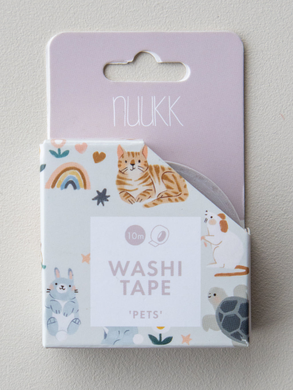 Washi tape «Kjæledyr» - Nuukk