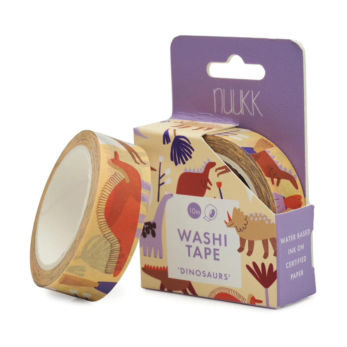 Washi tape «Dinosaurer» - Nuukk