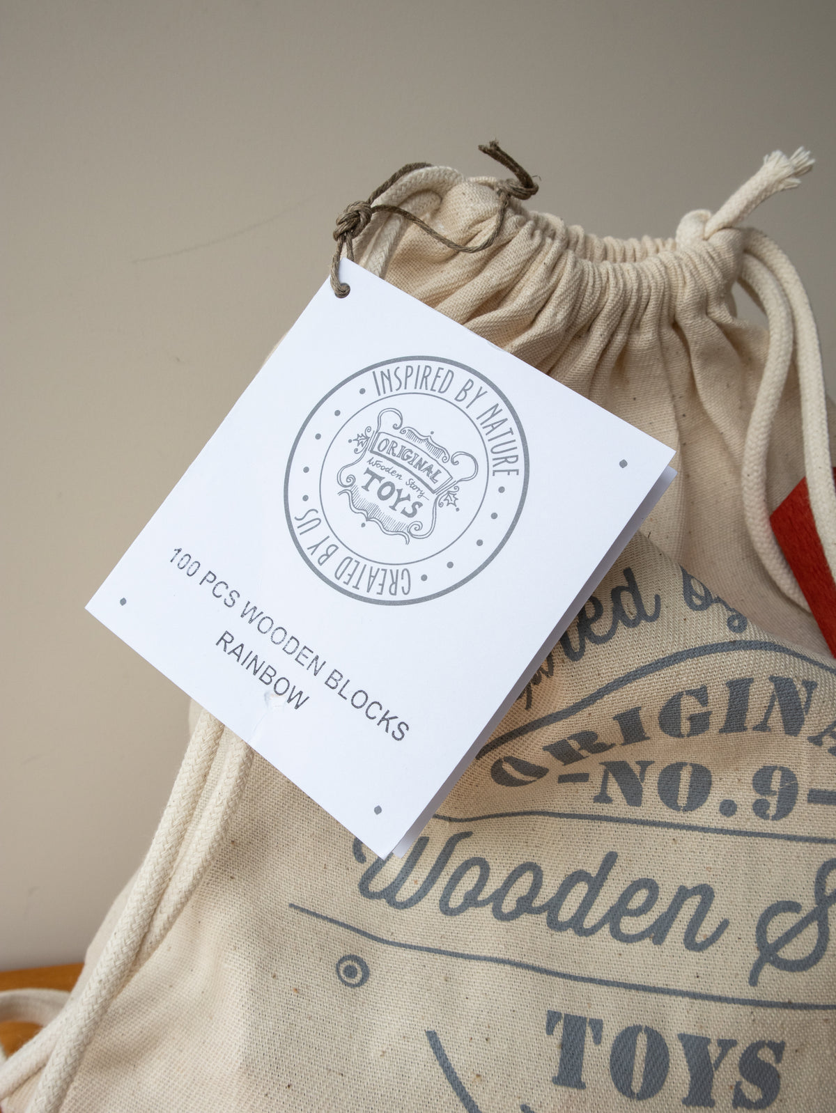 Regnbue klosser 100 stk - Wooden Story