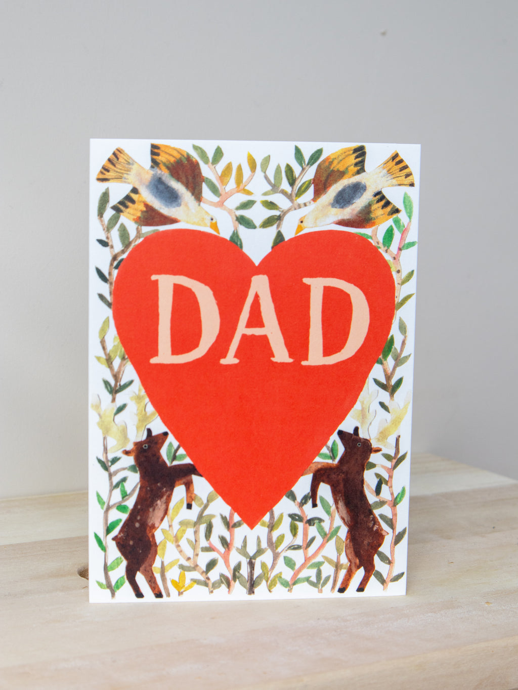 Pappa-hjerte kort - Hadley