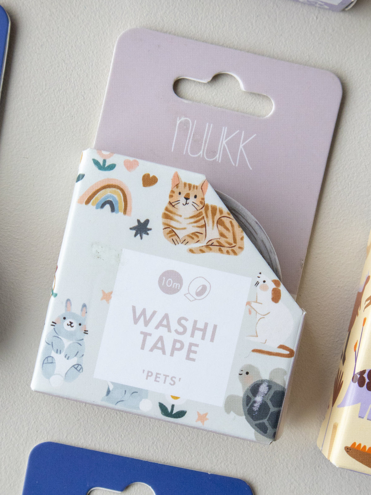 Washi tape «Kjæledyr» - Nuukk