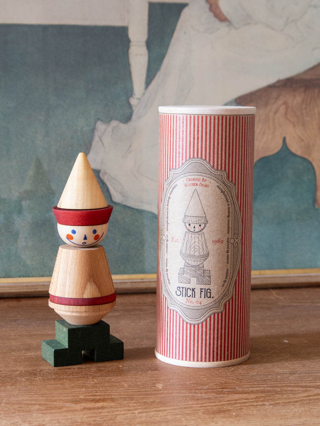 Stableleke figur - Wooden Story